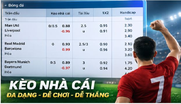 Bóng Đá Kèo Nhà Cái – Cách Đọc Dữ Liệu Trận Đấu Hiệu Quả
